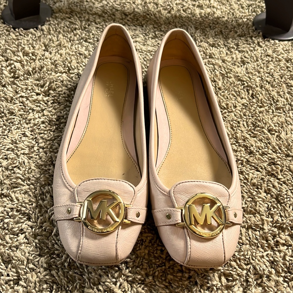 Michael Kors Pink Ballerina Shoe